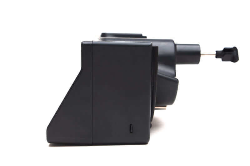 AGO Film Processor side view showcasing its sleek design for automated film development.