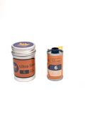 King Film Ultra Slow 6 35mm black and white film canister and cassette