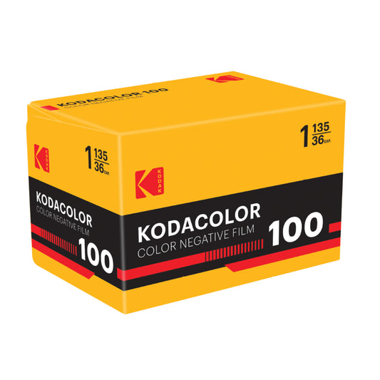 NEW Kodak Kodacolor 100 Color C41 Film 35mm 36 Exp 09/2027