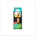 Lomography color negative 35mm film pack with vibrant green and black packaging featuring a dog photo on the front.