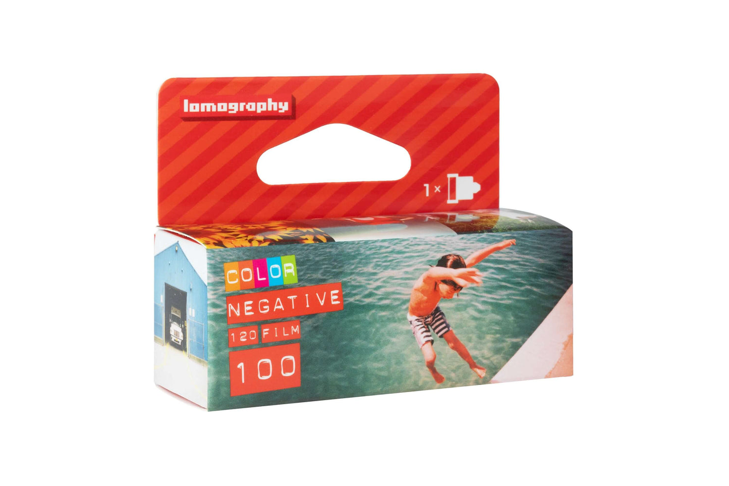 3 paquetes | Lomography 100 ISO Color C41 Película 35mm y 120